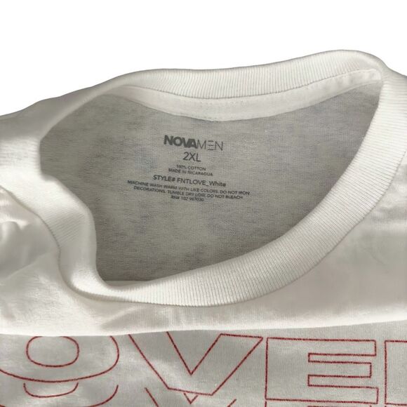 NWT NovaMen Lover Cherub T-shirt Men’s XXL | Streetwear Skater Urban Popular Emo - Picture 6 of 14